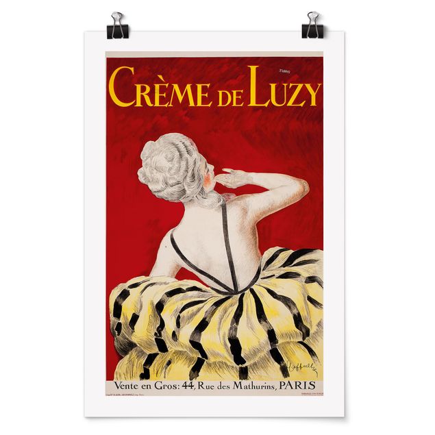 Wanddeko Büro Leonetto Cappiello - Crème de Luzy