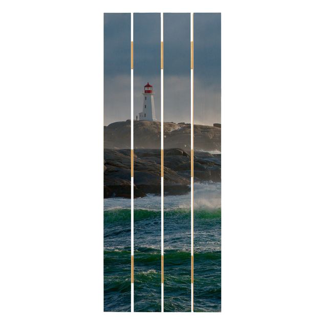 Wanddeko Esszimmer Im Schutz des Leuchtturms