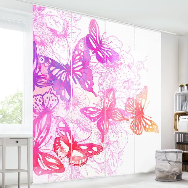 Wanddeko Wohnzimmer Schmetterlingstraum