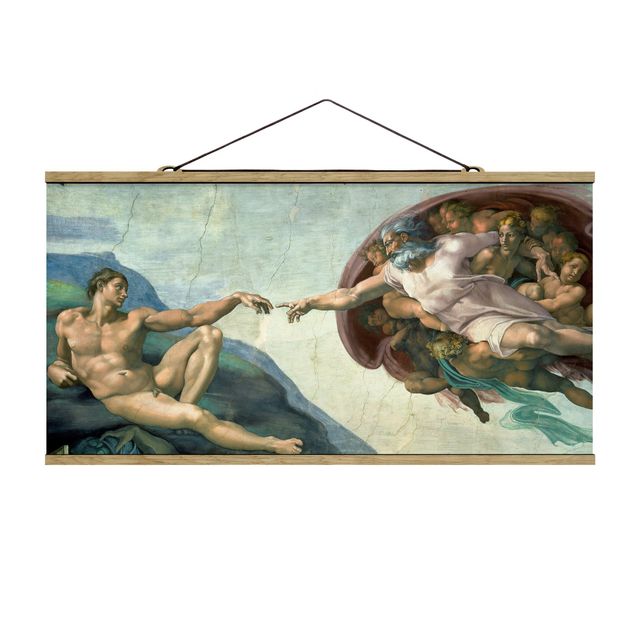 Wanddeko Flur Michelangelo - Sixtinische Kapelle