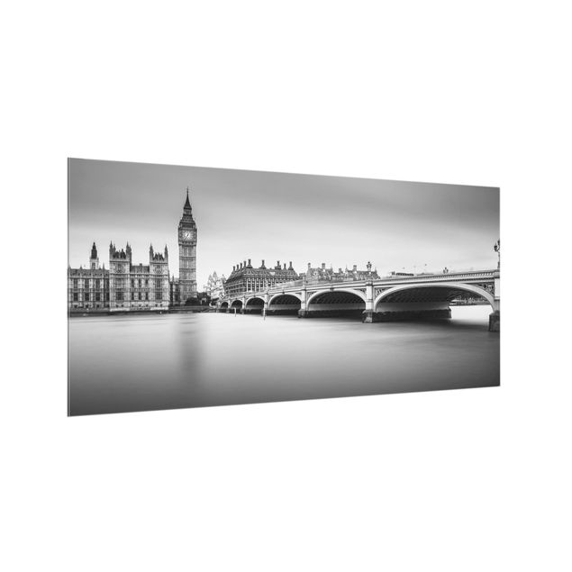 Deko London Westminster Brücke und Big Ben