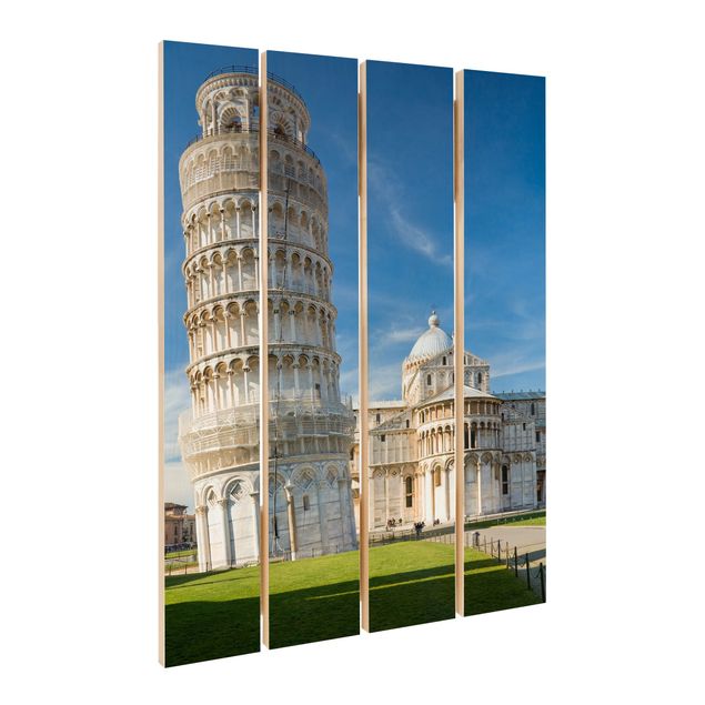 Wanddeko Büro Der schiefe Turm von Pisa