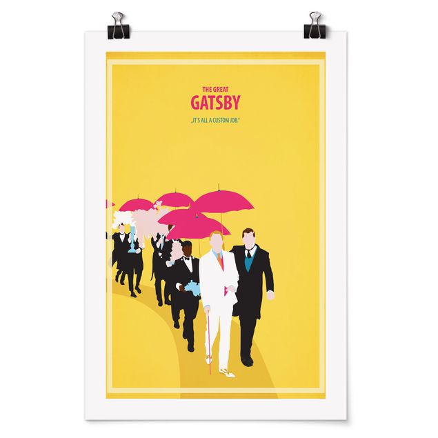 Wanddeko Esszimmer Filmposter The great Gatsby II