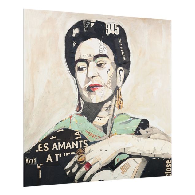 Deko Menschen Frida Kahlo - Collage No.4