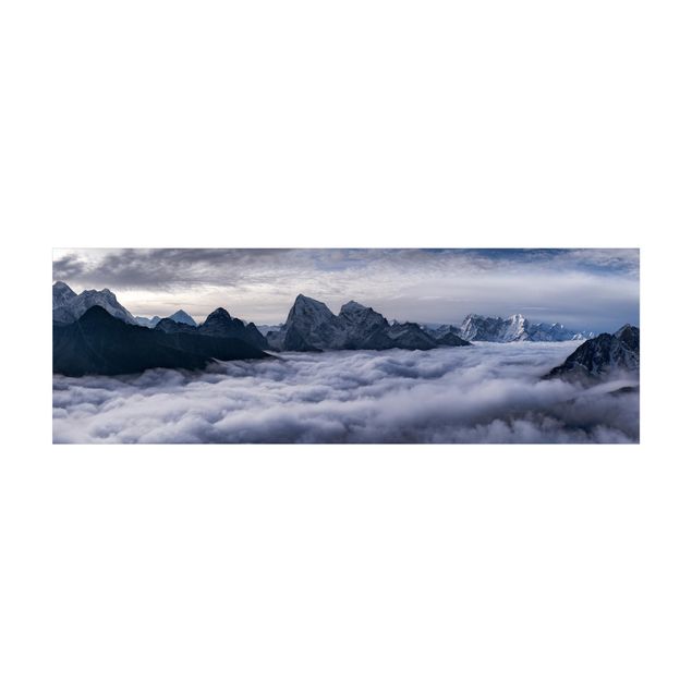 Wanddeko Treppenhaus Wolkenmeer im Himalaya