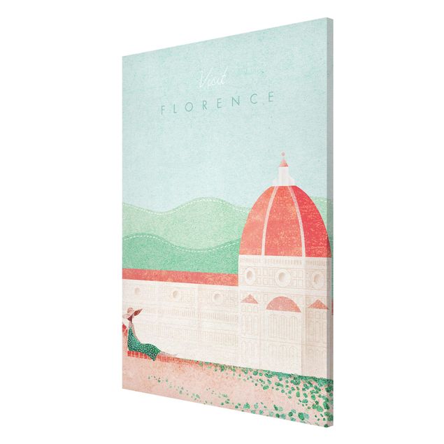 Wanddeko Esszimmer Reiseposter - Florence