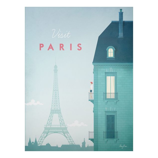 Wohndeko Architektur Reiseposter - Paris