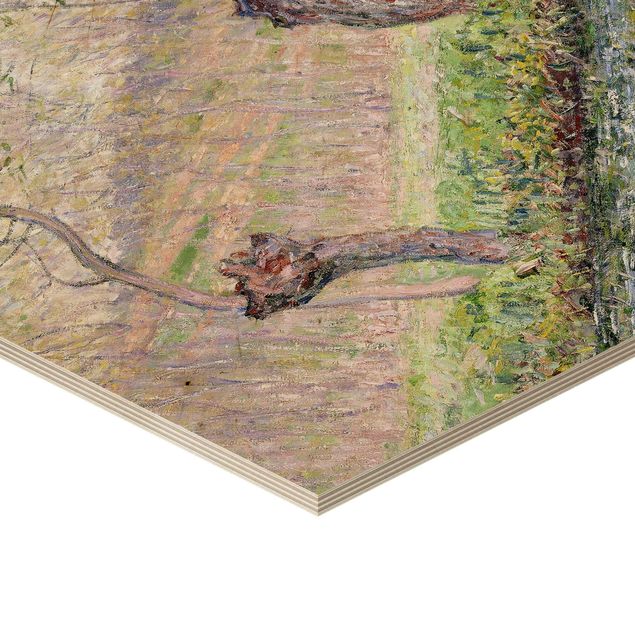 Kunststile Claude Monet - Weidenbäume Frühling