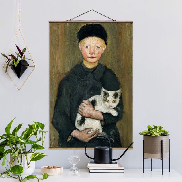 Bilder Expressionismus Paula Modersohn-Becker - Knabe mit Katze