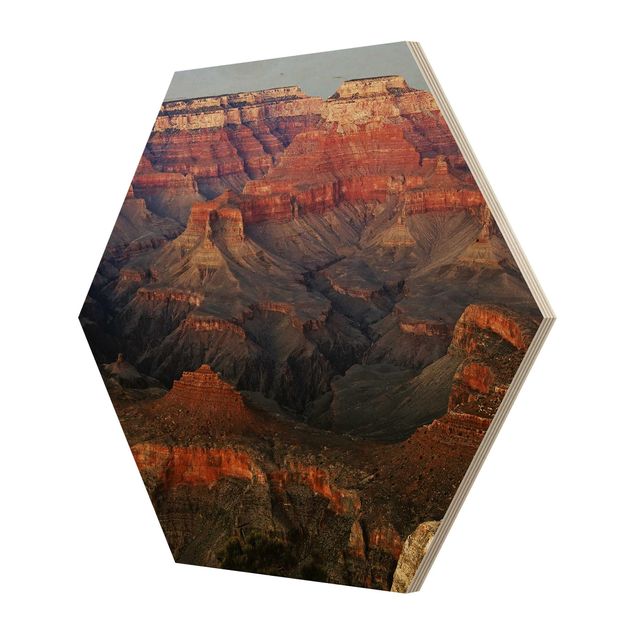 Wanddeko Praxis Grand Canyon nach dem Sonnenuntergang