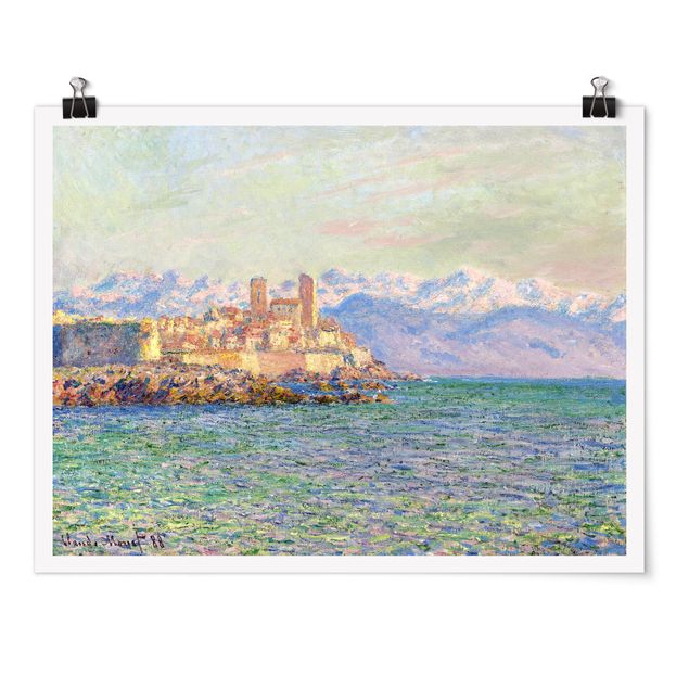 Wanddeko Esszimmer Claude Monet - Antibes-Le Fort
