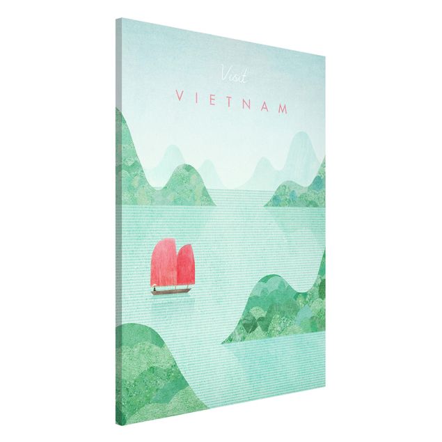 Wandbilder Asien Reiseposter - Vietnam