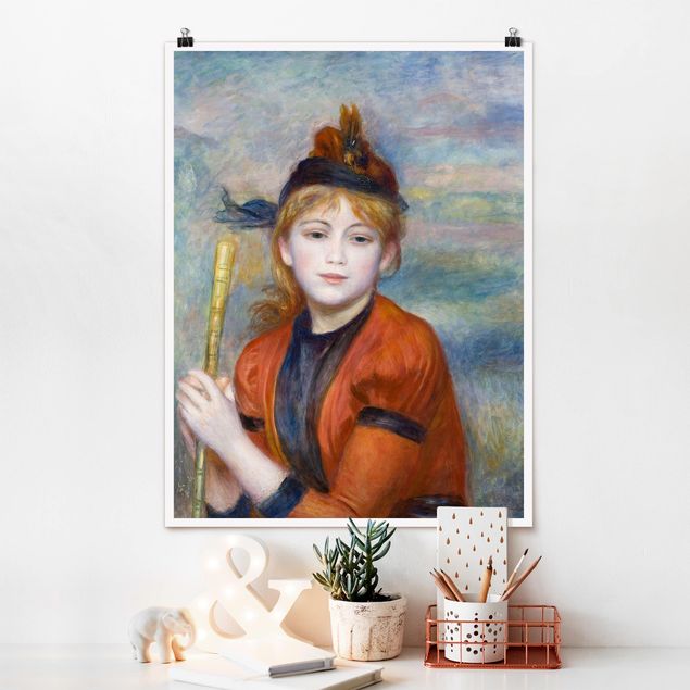 Impressionismus Bilder Auguste Renoir - Die Spaziergängerin