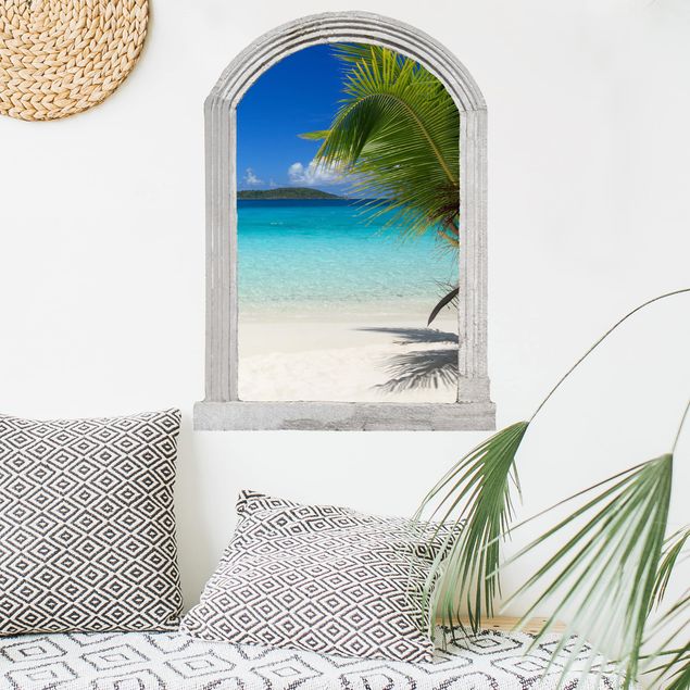 Wanddeko Schlafzimmer Steinbogen Perfect Maledives