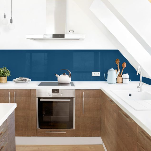 Küche Dekoration Preussisch-Blau