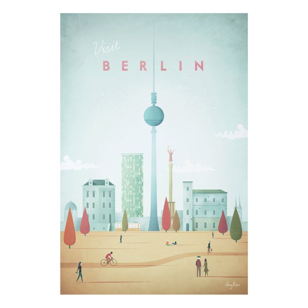 Deko Architektur Reiseposter - Berlin
