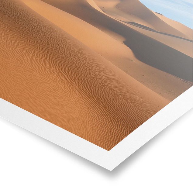 Wanddeko orange Desert Dunes