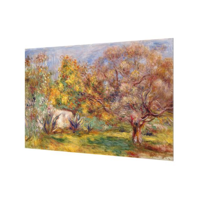 Wanddeko Bäume Auguste Renoir - Garten mit Olivenbäumen