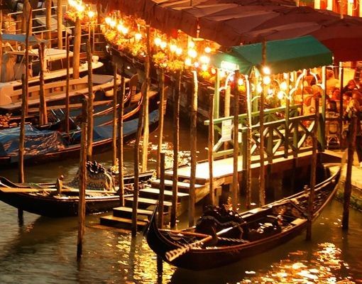 Wanddeko Büro Großer Kanal von Venedig