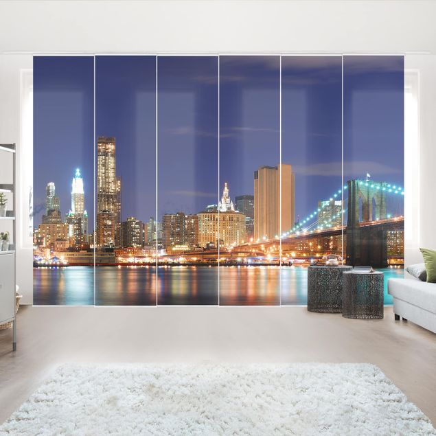 Wanddeko Wohnzimmer Manhattan in New York City