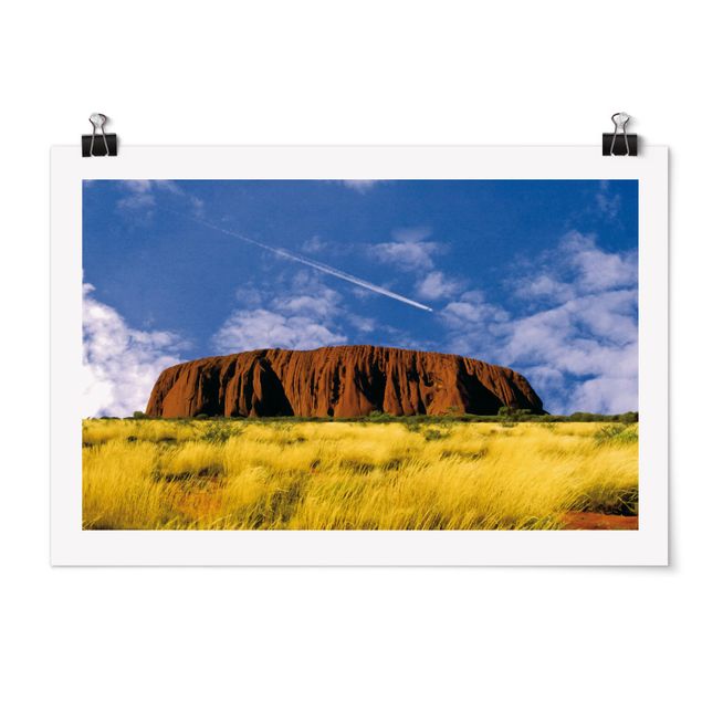 Wanddeko Esszimmer Uluru