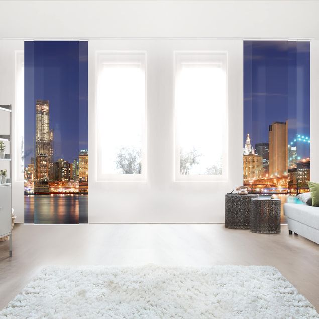 Wanddeko Schlafzimmer Manhattan in New York City