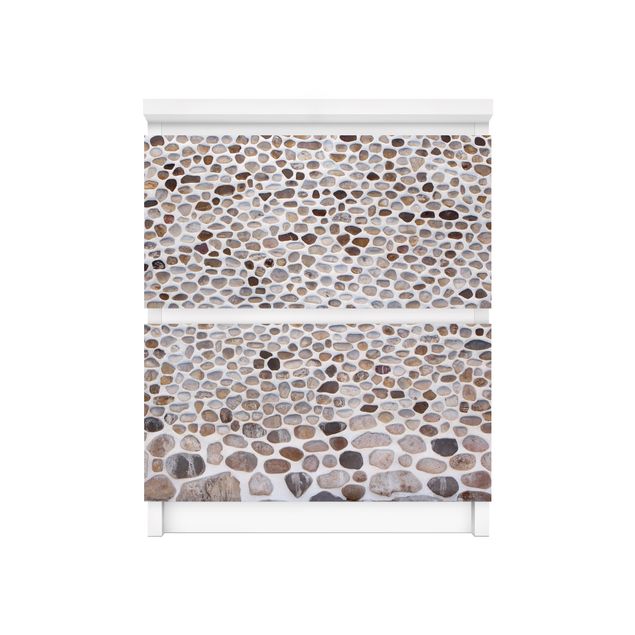 Wanddeko Esszimmer Andalusische Steinmauer