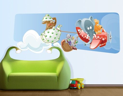 Babyzimmer Deko Picknick der Tiere