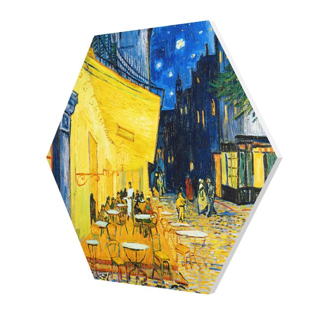Post Impressionismus Bilder Vincent van Gogh - Café-Terrasse in Arles