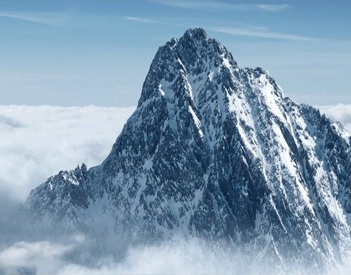 Briefkasten Natur Die Alpen über den Wolken