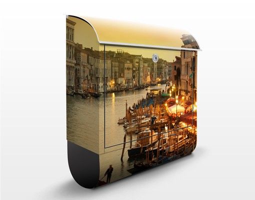 Wanddeko beige Großer Kanal von Venedig