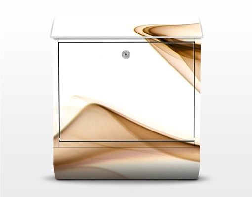 Briefkasten Design Golden Flame