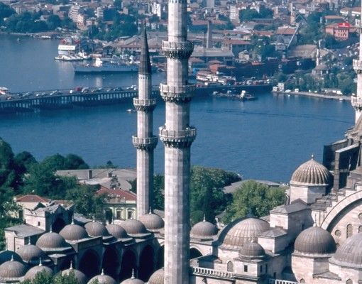 Briefkasten modern Moschee Istanbul