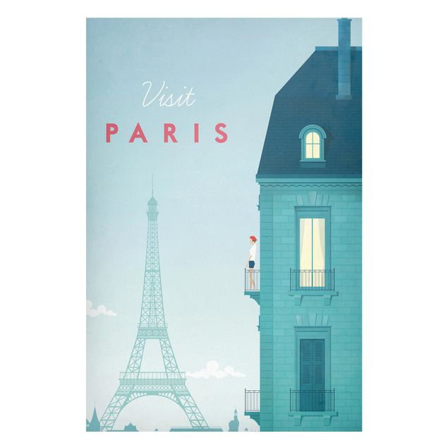 Wanddeko Architektur Reiseposter - Paris