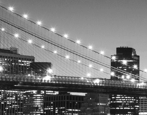Briefkasten grau Brooklyn Brücke in New York II
