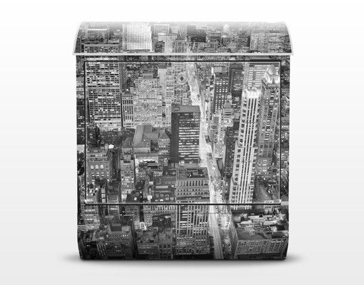 Wanddeko schwarz-weiß Midtown Manhattan II