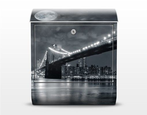 Wanddeko schwarz-weiß Manhattan Mysteries