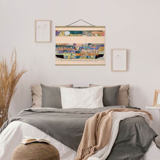 Wanddeko Wohnzimmer Paul Klee - Der Mond