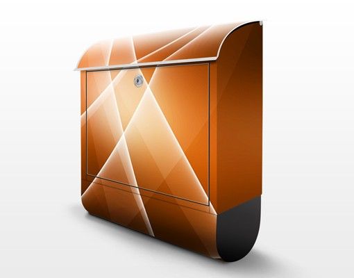 Design Briefkasten Orange Sound