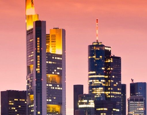 Design Briefkasten Frankfurt Skyline