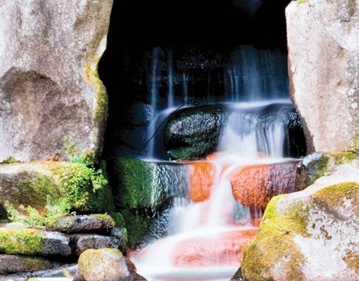 Briefkasten Natur Wasserfall