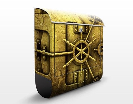 Deko 3D Golden Safe