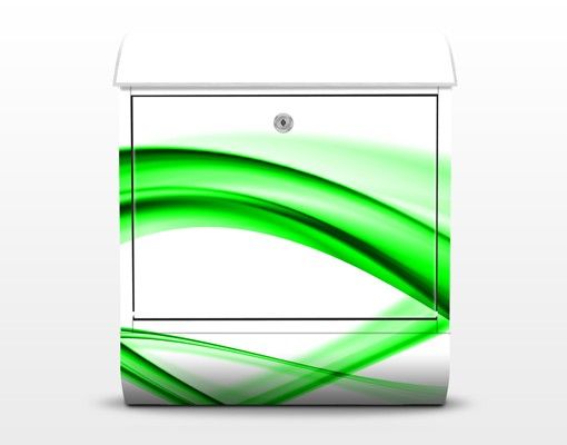 Postkasten grün Green Element