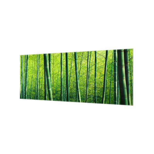 Wanddeko Tropisch Bambuswald