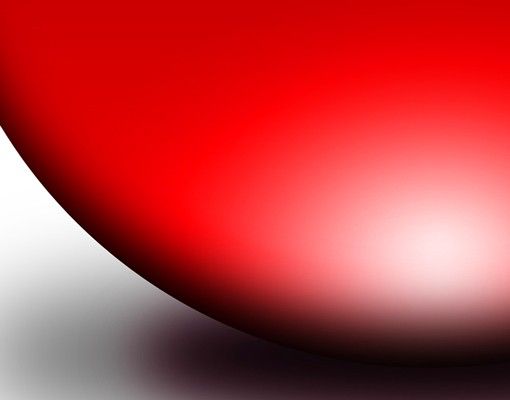 Wandbriefkasten - Magical Red Ball - Briefkasten Rot