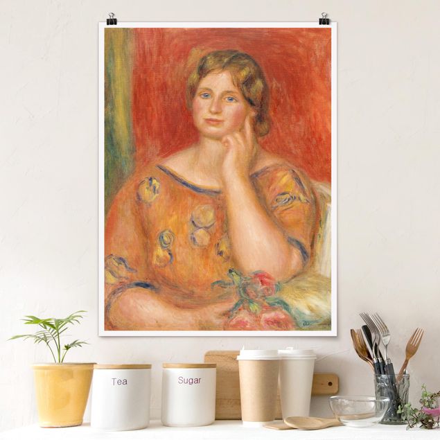 Impressionismus Bilder kaufen Auguste Renoir - Frau Osthaus