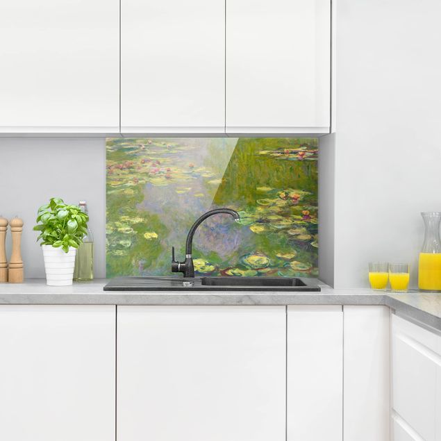 Impressionismus Bilder kaufen Claude Monet - Grüne Seerosen