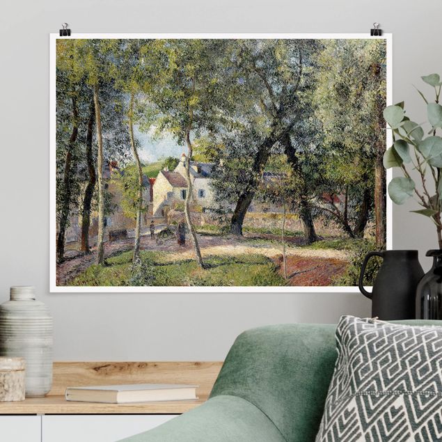 Impressionismus Bilder Camille Pissarro - Landschaft bei Osny