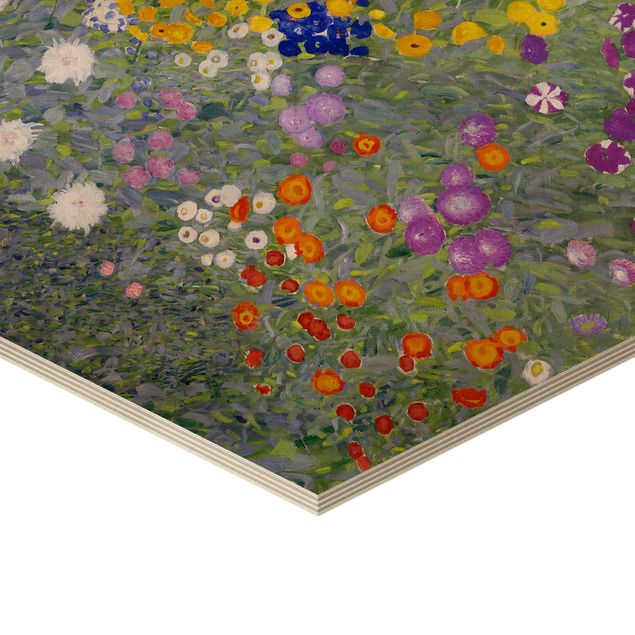 Wanddeko Praxis Gustav Klimt - Bauerngarten