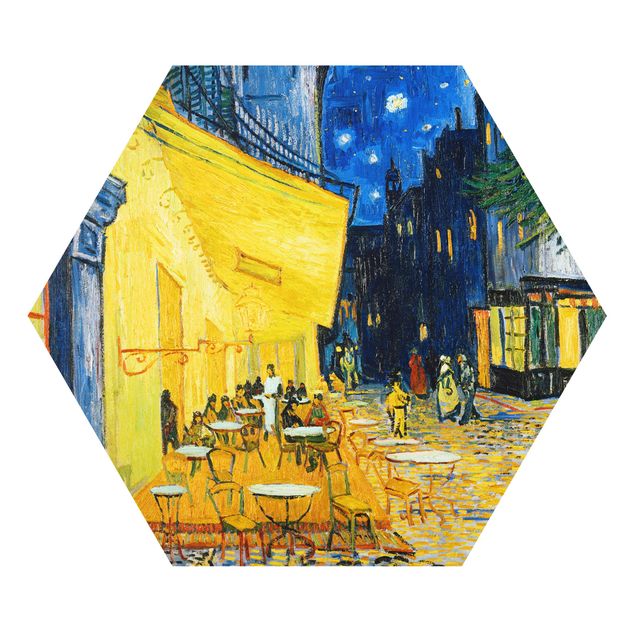 Wanddeko Flur Vincent van Gogh - Café-Terrasse in Arles